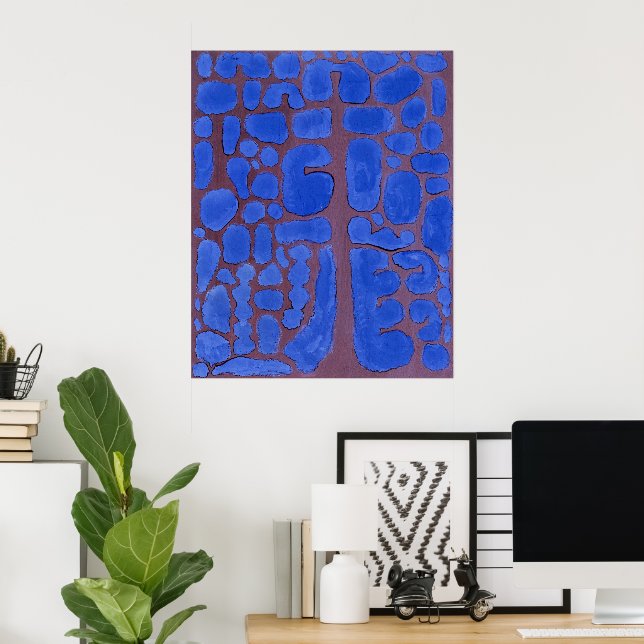 Paul Klee, Late Evening Looking Out... Poster (Home Office)