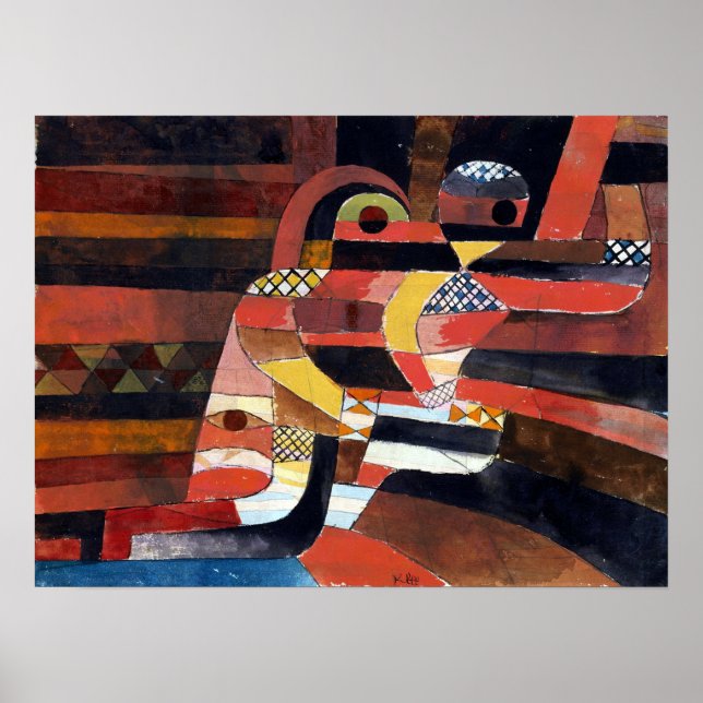 Paul Klee Lovers Poster (Front)