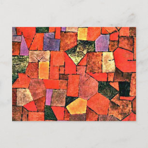 Paul Klee - Mountain Village Postcard