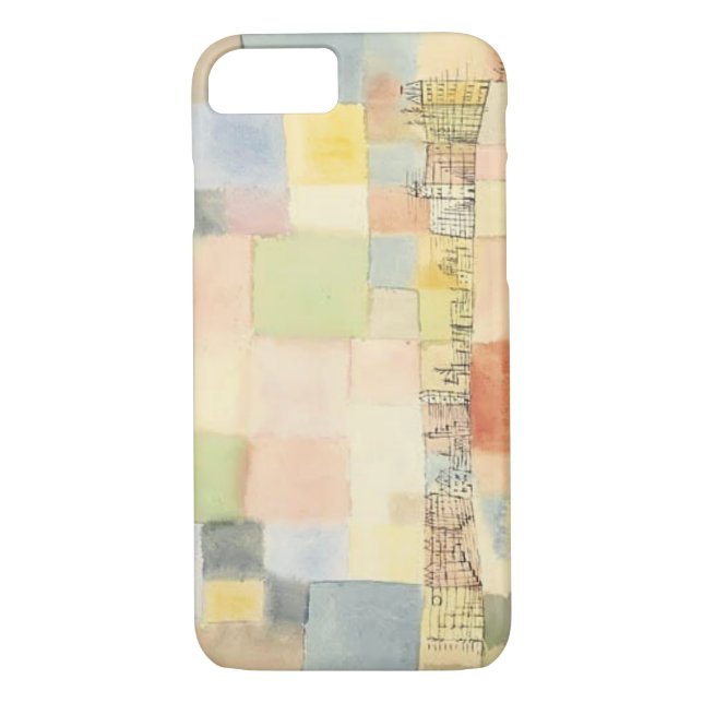 Paul Klee- Neuer Stadtteil in M Case-Mate iPhone Case (Back)