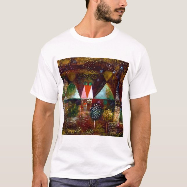 Paul Klee Night Feast T-Shirt (Front)