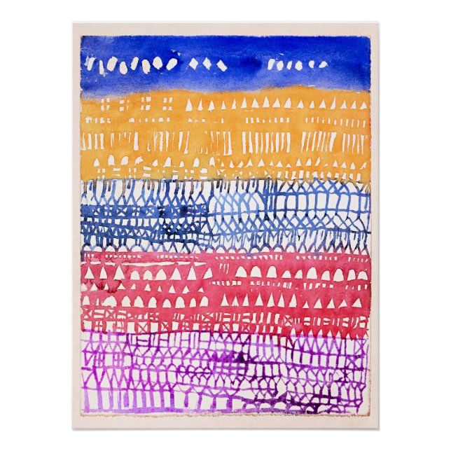 Paul Klee - Old City,  Poster (Front)