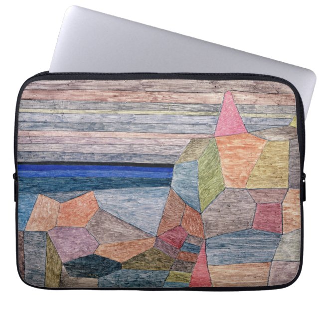 Paul Klee painting, Promontorio Ph., Laptop Sleeve (Front)