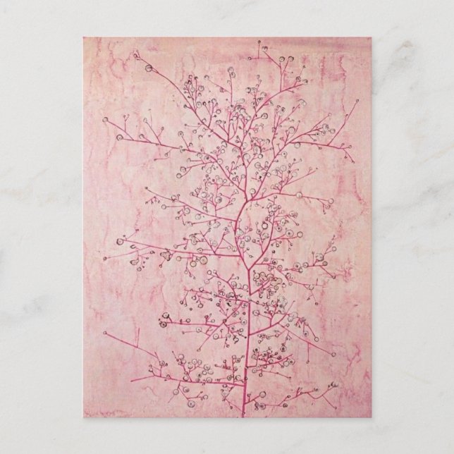 Paul Klee - Pink Spring in Deep Winter Postcard (Front)