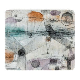 Paul Klee Plants Earth & Realm of the Air: Bauhaus Cutting Board