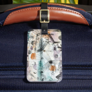 Paul Klee Plants Earth & Realm of the Air: Bauhaus Luggage Tag