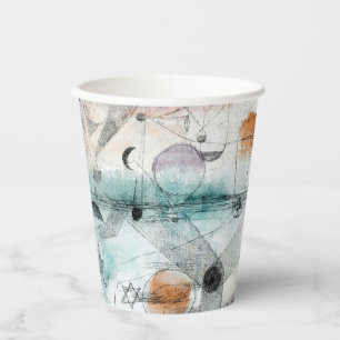 Paul Klee Plants Earth & Realm of the Air: Bauhaus Paper Cups
