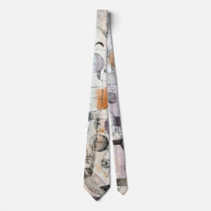 Paul Klee Plants Earth & Realm of the Air: Bauhaus Tie