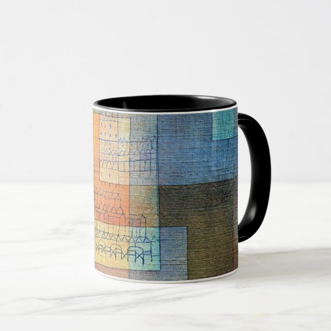 Paul Klee, Polyphonic Architecture,  Mug (Front Right)