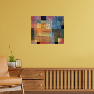 Paul Klee, Polyphonic Architecture,  Poster