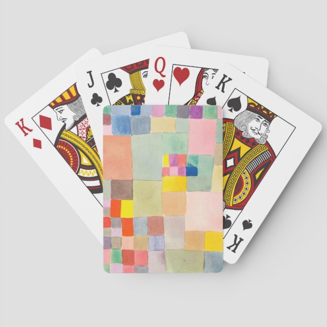 “Paul Klee” Premium Products Playing Cards (Back)