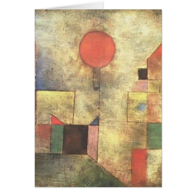 Paul Klee: Red Balloon (Front)