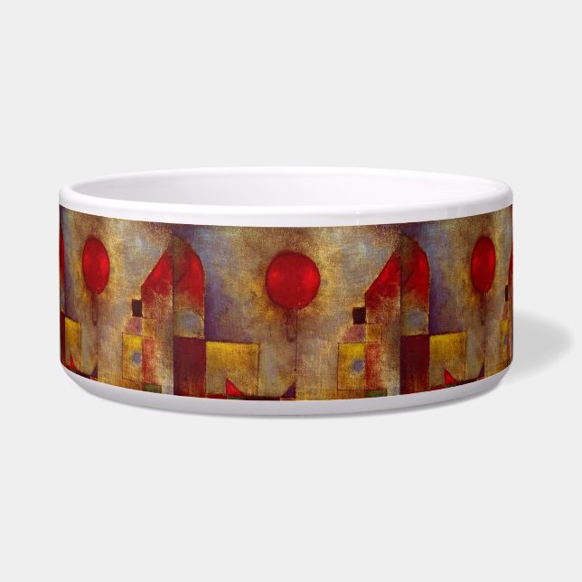 Paul Klee Red Balloon Abstract Colourful Art  (Front)