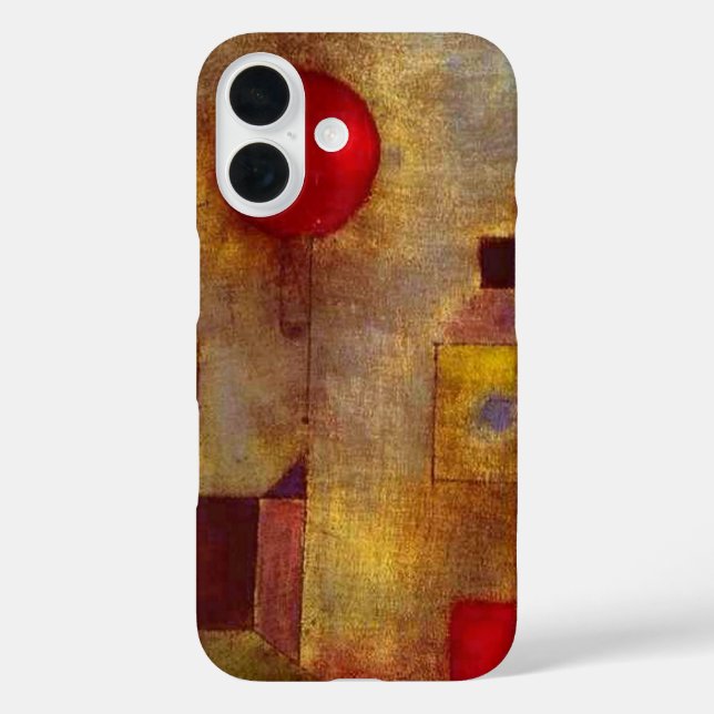 Paul Klee Red Balloon Abstract Colourful Art  Case-Mate iPhone Case (Back)