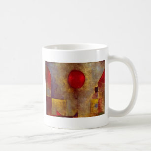 Paul Klee Red Balloon Abstract Colourful Art Coffee Mug