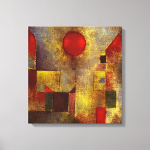 Paul Klee Red Balloon Canvas Wrap Print