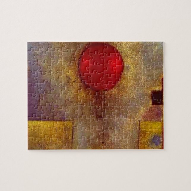 Paul Klee Red Balloon Colourful Abstract Jigsaw Puzzle (Horizontal)