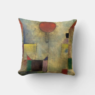 Paul Klee Red Balloon Cushion