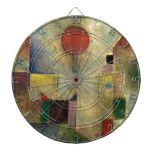 Paul Klee Red Balloon Dartboard