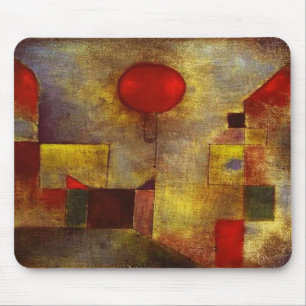 Paul Klee Red Balloon Mouse Pad