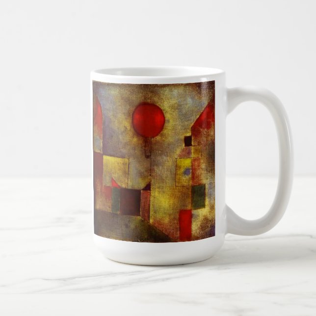 Paul Klee Red Balloon Mug (Right)