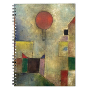 Paul Klee Red Balloon Notebook