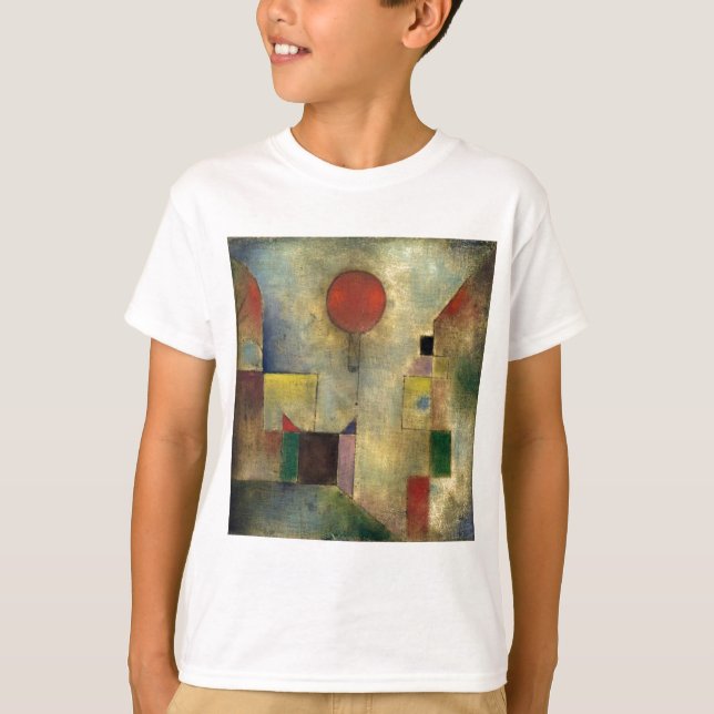 Paul Klee Red Balloon T-Shirt (Front)
