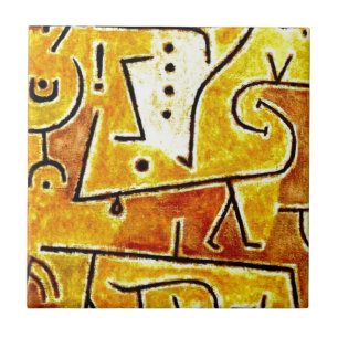 Paul Klee - Red Waistcoat Tile
