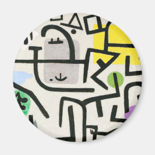 Paul Klee Rich Harbour Abstract Expressionism Magnet