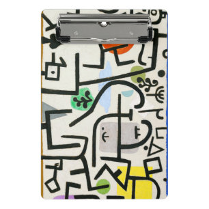 Paul Klee Rich Harbour Abstract Expressionism Mini Clipboard