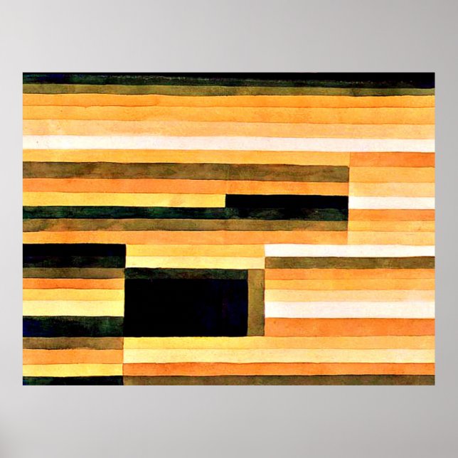 Paul Klee - Rock Chamber, Poster (Front)