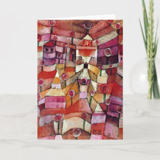 Paul Klee - Rose Garden Card