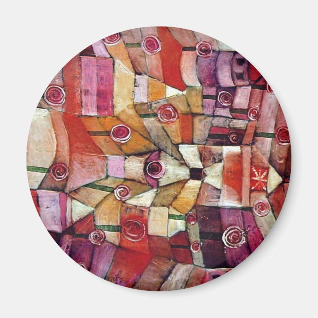 Paul Klee - Rose Garden Magnet (Front)