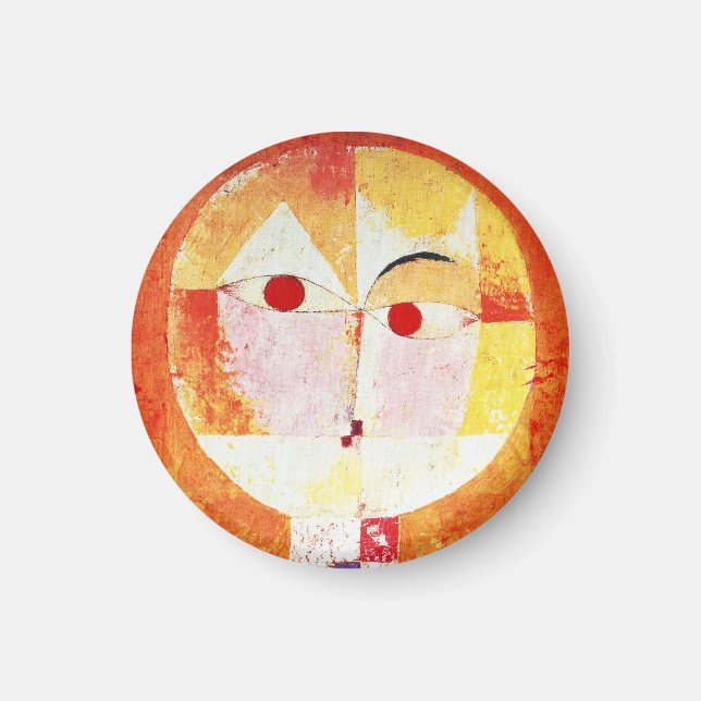 Paul Klee Senecio Magnet (Front)