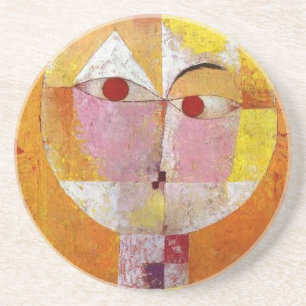 Paul Klee Senecio Painting Coaster