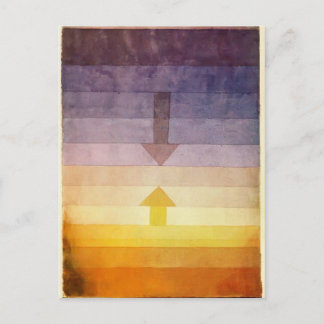 Paul Klee: Separation in the Evening Postcard