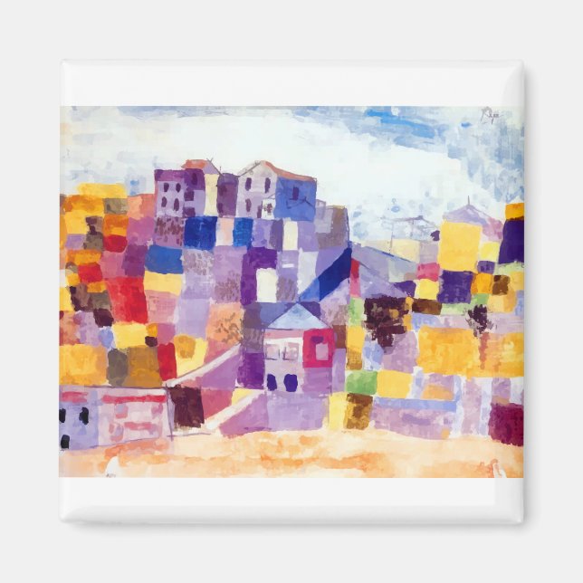 Paul Klee Sicily Magnet (Front)