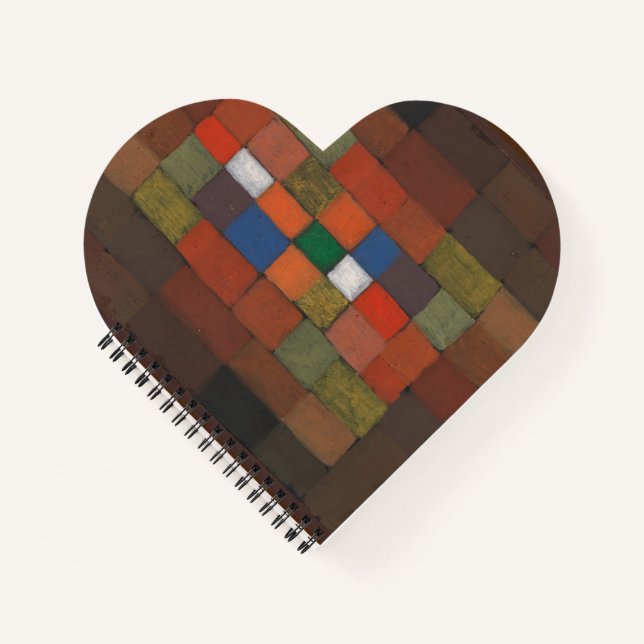 Paul Klee Static-Dynamic Gradation Notebook (Front)