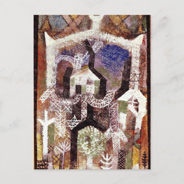Paul Klee - Summer Houses Postcard (Front)