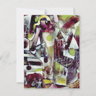 Paul Klee - Swamp Legend Postcard