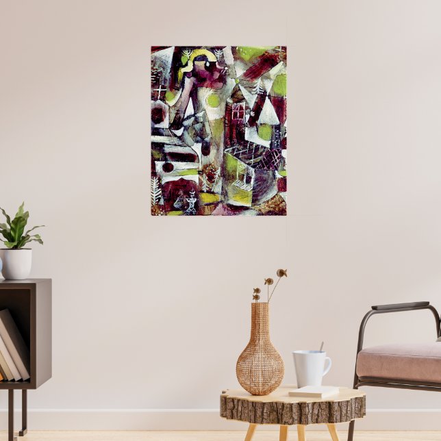 Paul Klee - Swamp Legend Poster (Living Room 3)