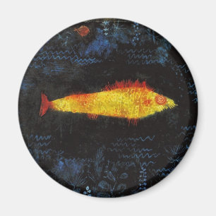 Paul Klee The Goldfish Vintage Watercolor Art Magnet
