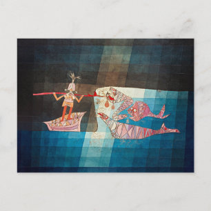 Paul Klee, The Seafarers, Postcard
