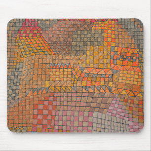 Paul Klee - Town Castle Mouse Mat