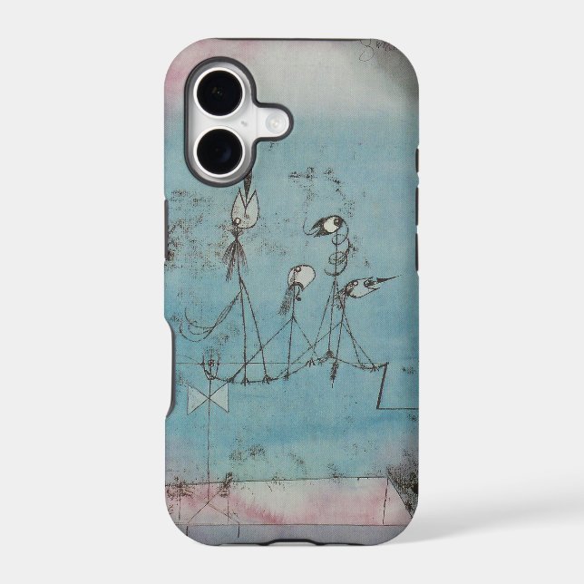 Paul Klee Twittering Machine iPhone 5 Case (Back)