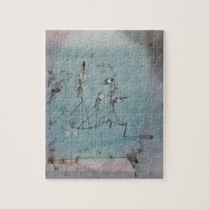 Paul Klee- Twittering Machine Jigsaw Puzzle