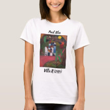 Paul Klee Villa R Cubist Painting T-Shirt