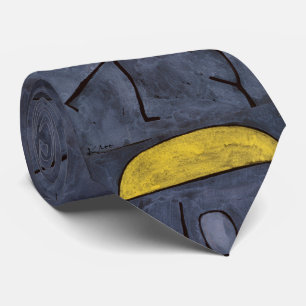 Paul Klee “With Umbrella” Abstract Art Tie