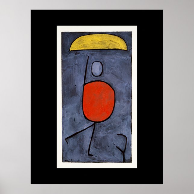 Paul Klee - With Umbrella Poster (Front)
