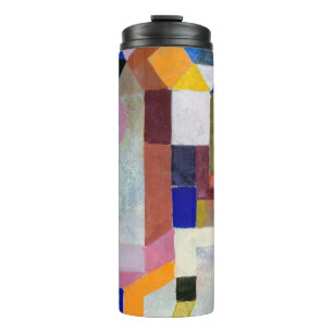 Paul Klee's 'Colorful Architecture (1917)' Thermal Tumbler